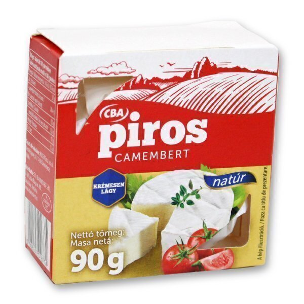 Cascaval cba piros 90g camembert natur t