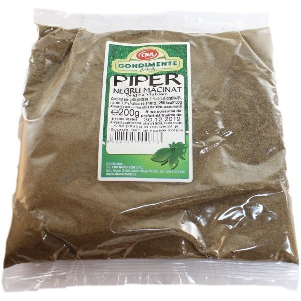 Piper macinat cba 200g bitea