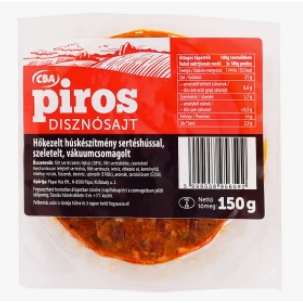 Toba porc cba piros 150g feliat t