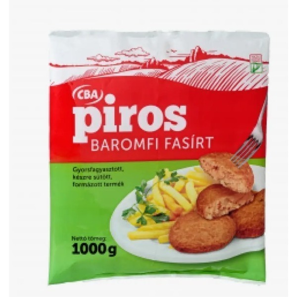 Chiftele cba piros 1kg de pasare congelate 30863 punga