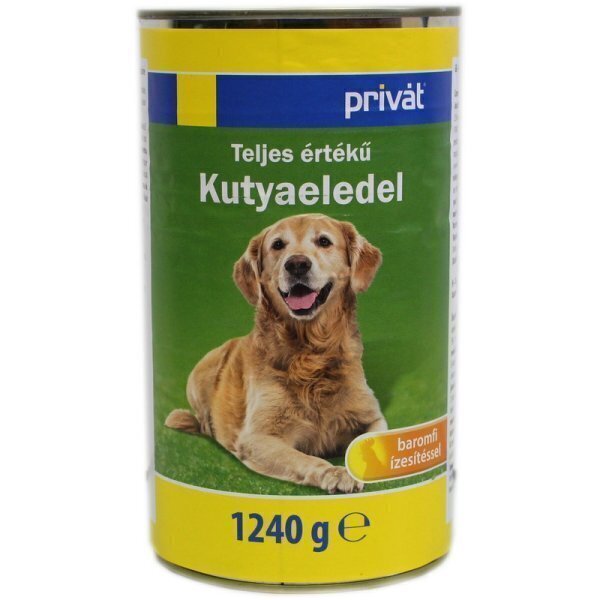 Conserva pentru caini privat 1240g pasare,curcan