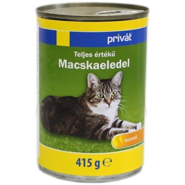 Conserva pentru pisici privat 415g pasare