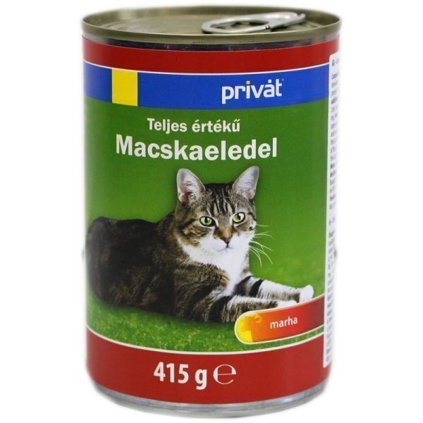 Conserva pentru pisici privat 415g vita