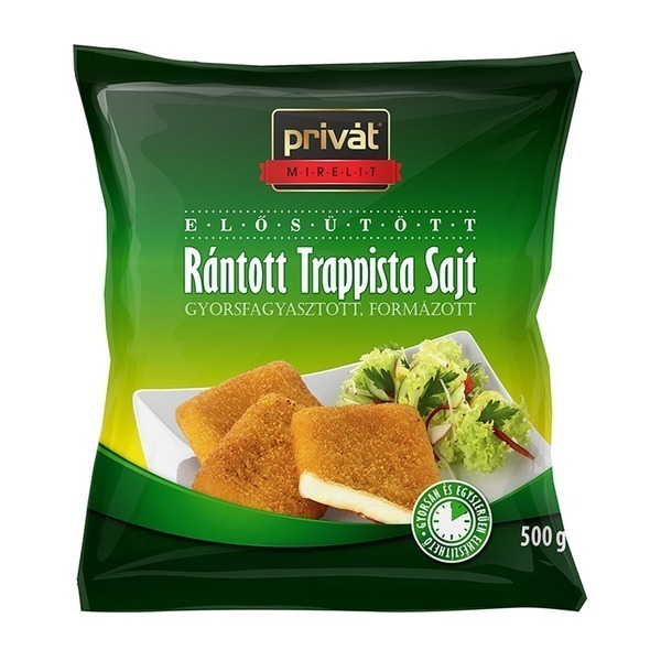 Cascaval pane privat 500g trappista congelat 31088