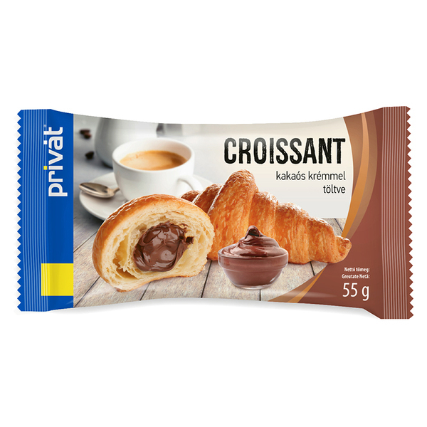 Croissant privat 55g ciocolata