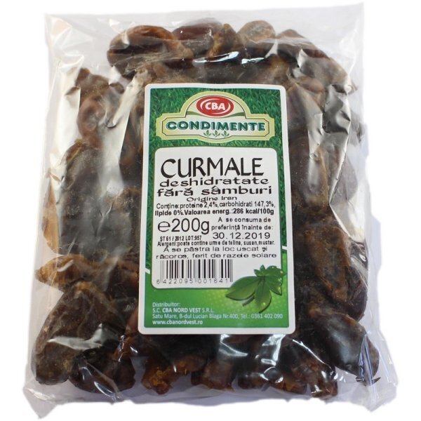 Curmale cba 200g bitea fara samburi