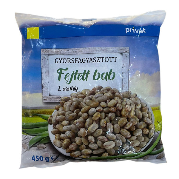 Fasole boabe 450g privat congelata