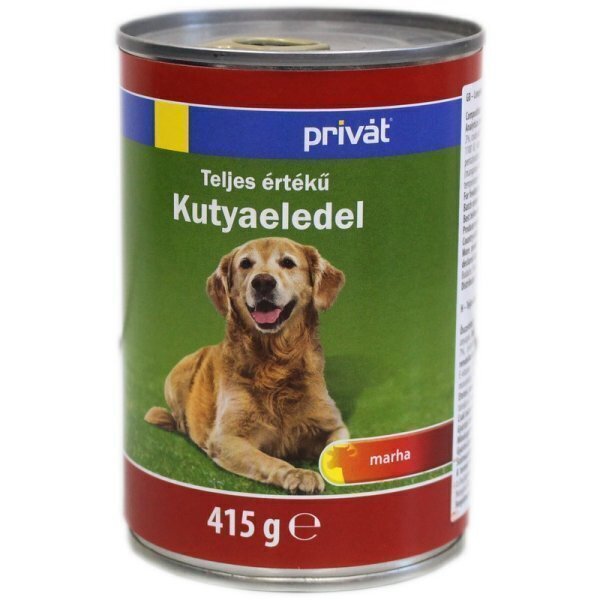 Conserva pentru caini privat 415g vita t