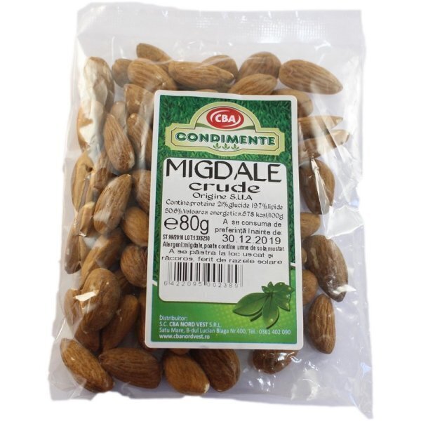Migdale crude cba 80g bitea
