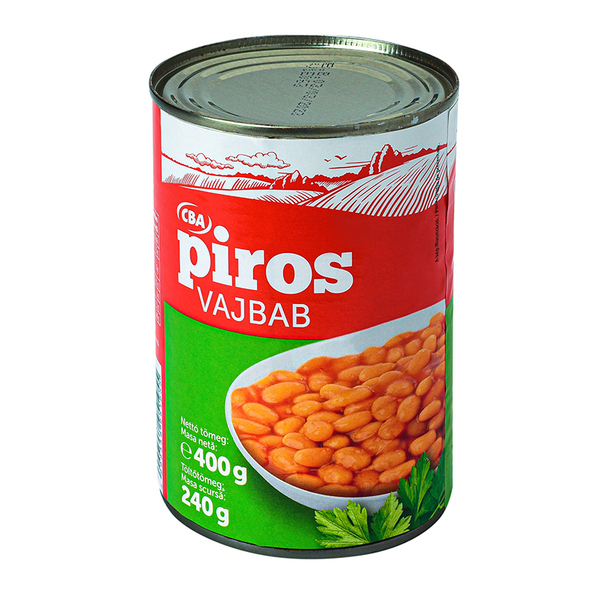 Fasole cba 400g alba (vajbab)