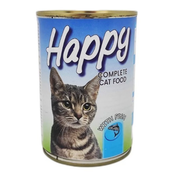 Conserva pentru pisici happy 415g peste *