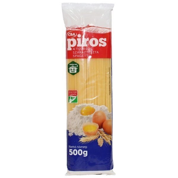 Paste fainoase cba piros 500g 4oua spaghete gyermelyi