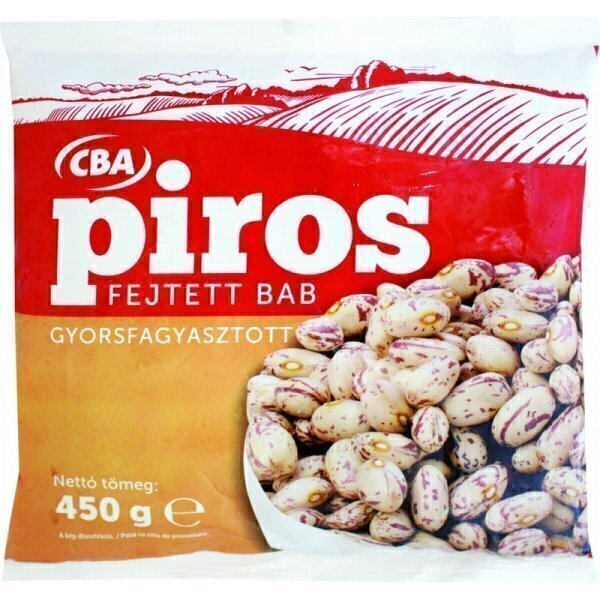 Fasole boabe 450g cba piros congelata 2294111