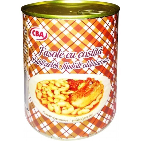 Fasole cu costita cba 800g