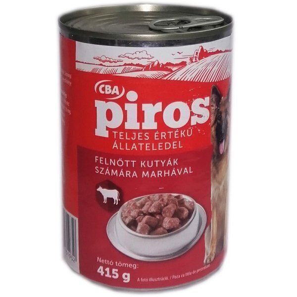 Conserva pentru caini cba piros 415g vita