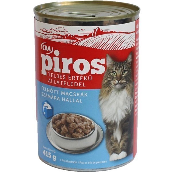Conserva pentru pisici cba piros 415g peste