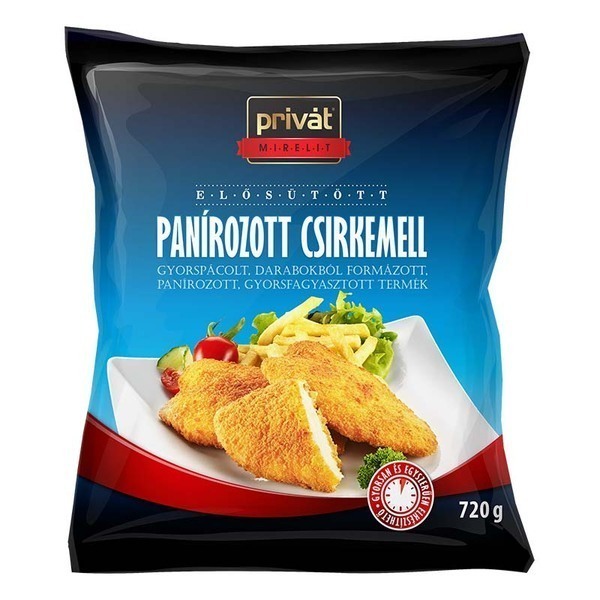 Piept pui pane privat 720g file congelat