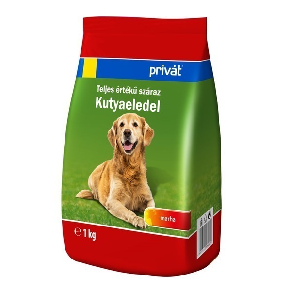 Hrana pentru caini privat 1kg vita uscata completa