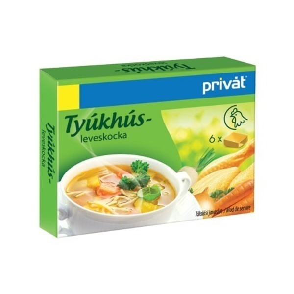 Baza mancaruri cuburi privat 60g supa carne gaina