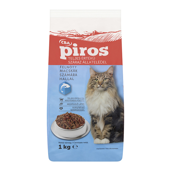 Hrana uscata pentru pisici cba piros 1kg peste