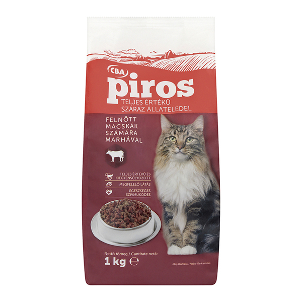 Hrana uscata pentru pisici cba piros 1kg vita