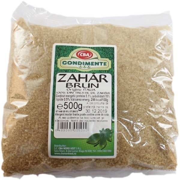 Zahar brun 500g cba bitea