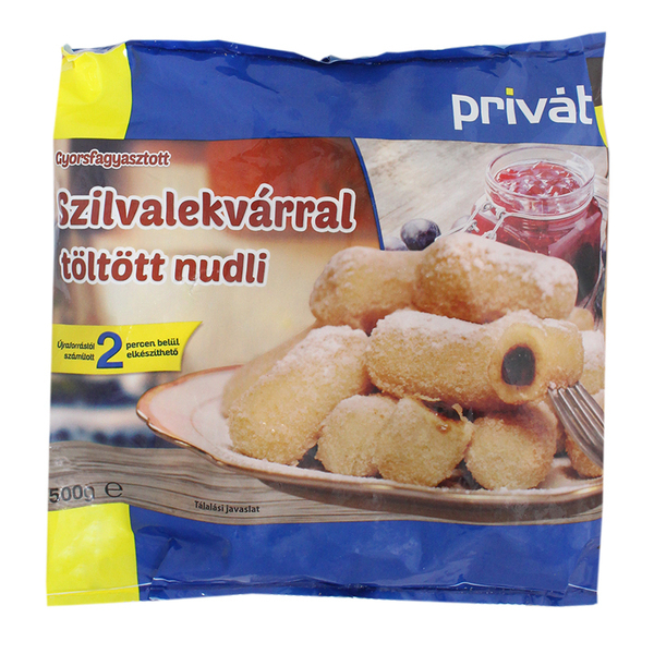 Nudli privat 500g cu prune congelati