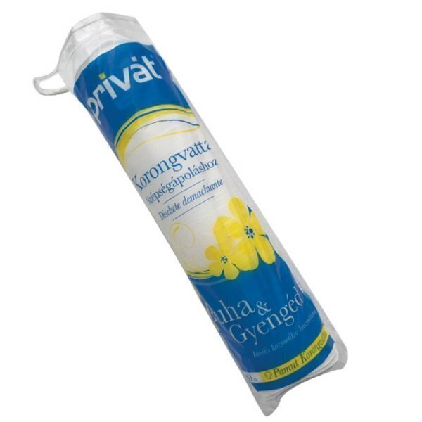 Dischete demachiante privat 100buc/punga