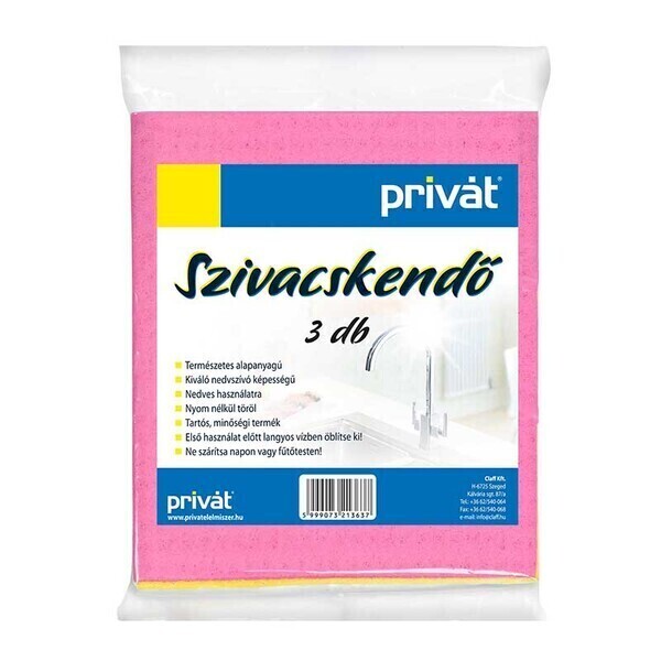 Laveta privat umede 3buc/set