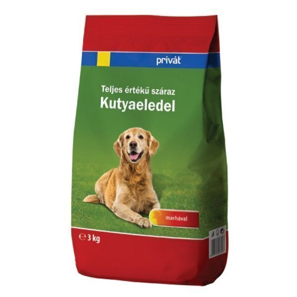 Hrana uscata pentru caini privat 3kg vita