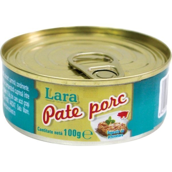 Pate lara 100g de porc *