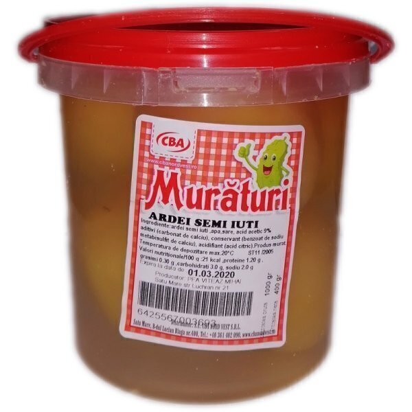 Muraturi cba galeata 400g/1000g ardei semi iuti