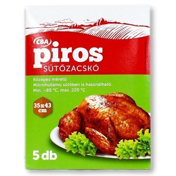 Pungi pentru copt cba piros 35x43cmx5buc