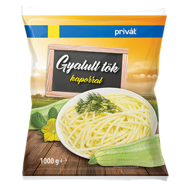 Dovlecei razuiti cu marar 1kg privat congelati