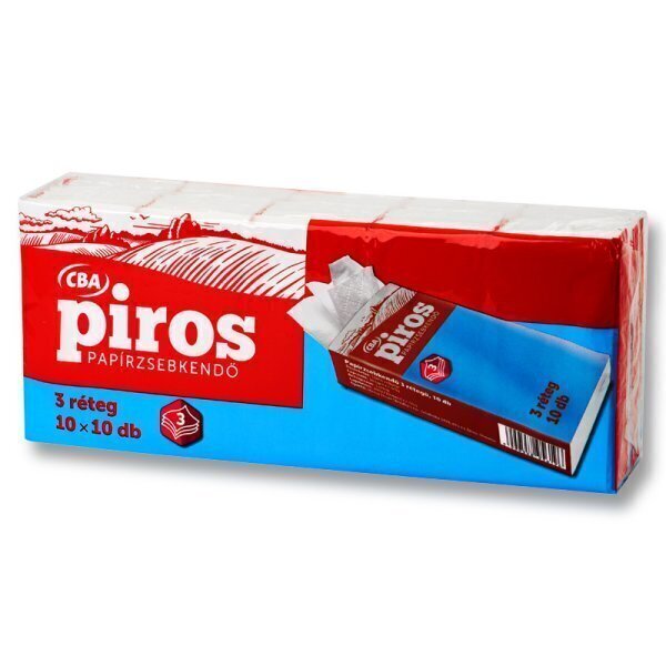 Batiste cba piros 10x10 3str t