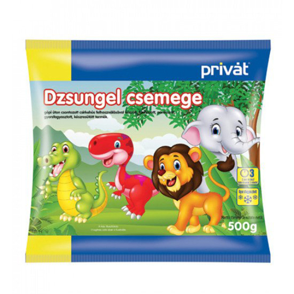 Carne de pui formata privat 500g pui dzsungel congelata