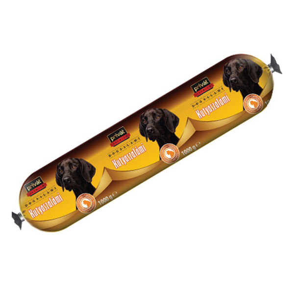 Hrana salam pentru caini 1kg privat premium pui