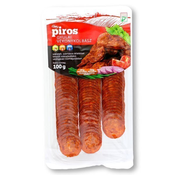 Carnati cba piros 100g gyulai felii t
