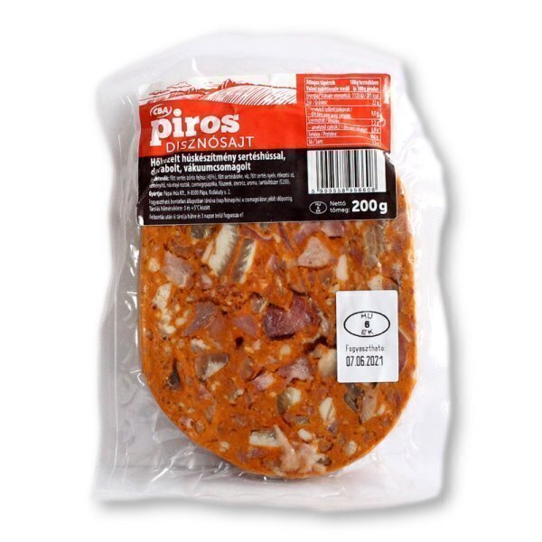 Toba porc cba piros 200g t