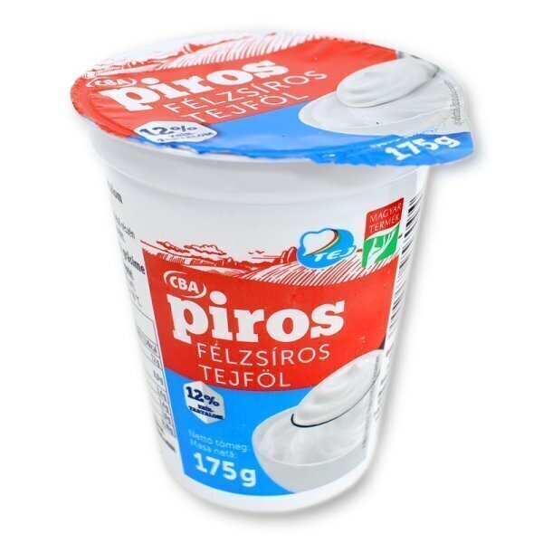 Smantana 175g cba piros 12% 431200