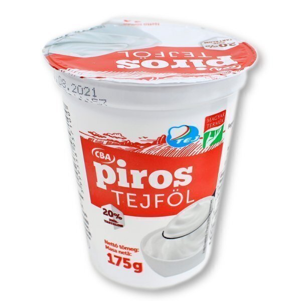 Smantana 175g cba piros 20% 431240