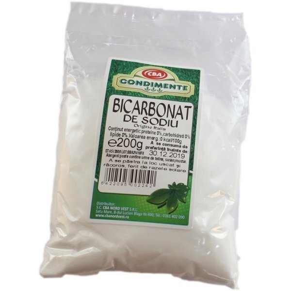 Bicarbonat de sodiu cba 200g bitea