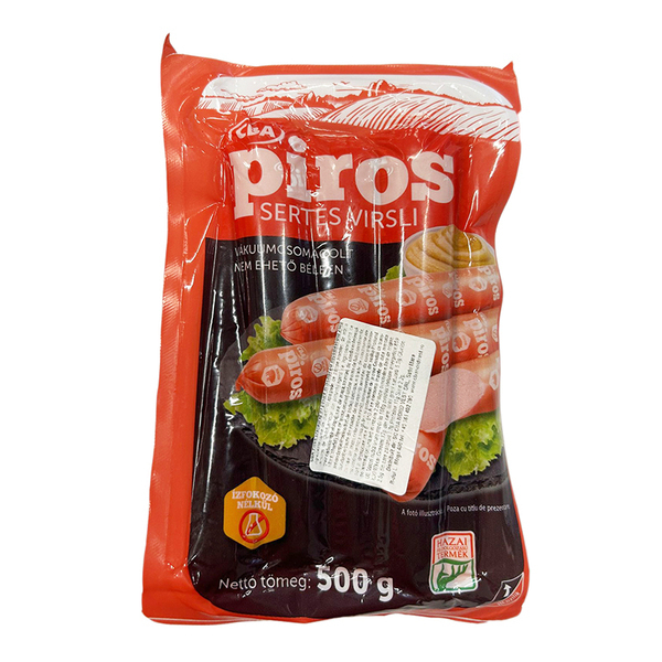 Crenvursti cba piros 500g porc t