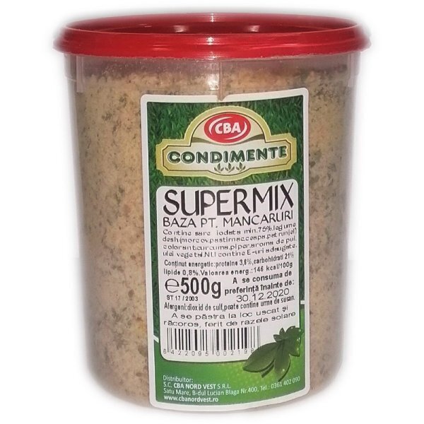 Baza mancaruri cba 500g caserola supermix bitea