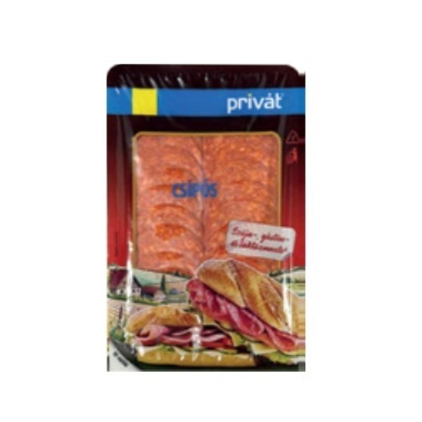 Salam privat 55g picant felii t