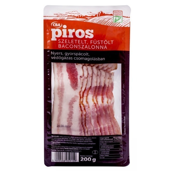 Bacon cba piros 200g feliat