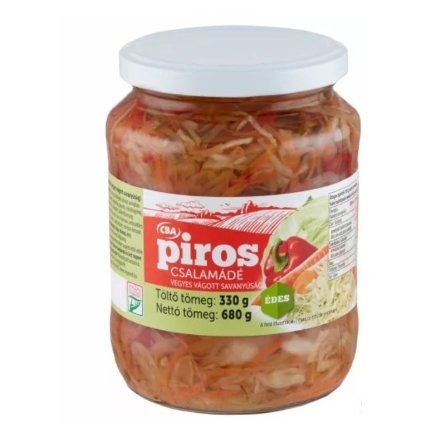 Salata asortata taiata cba 680g vegyesvagott csalamade