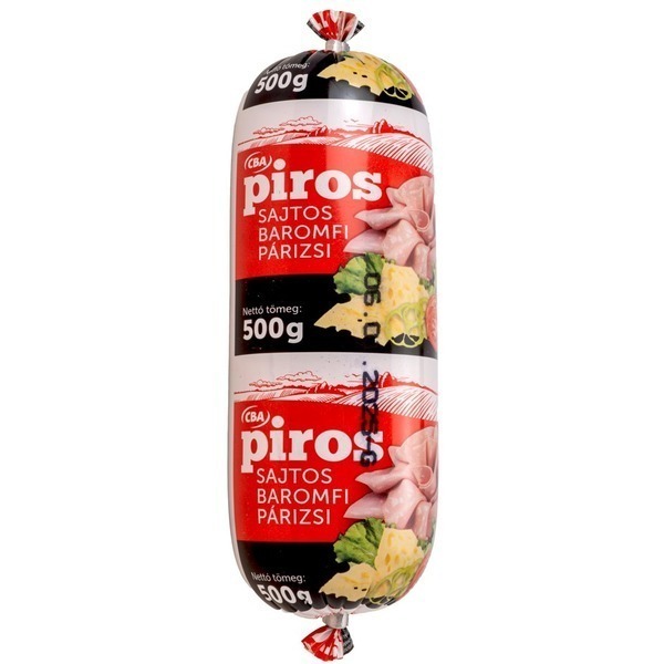 Parizer cba piros 500g pasare cu cascaval hu