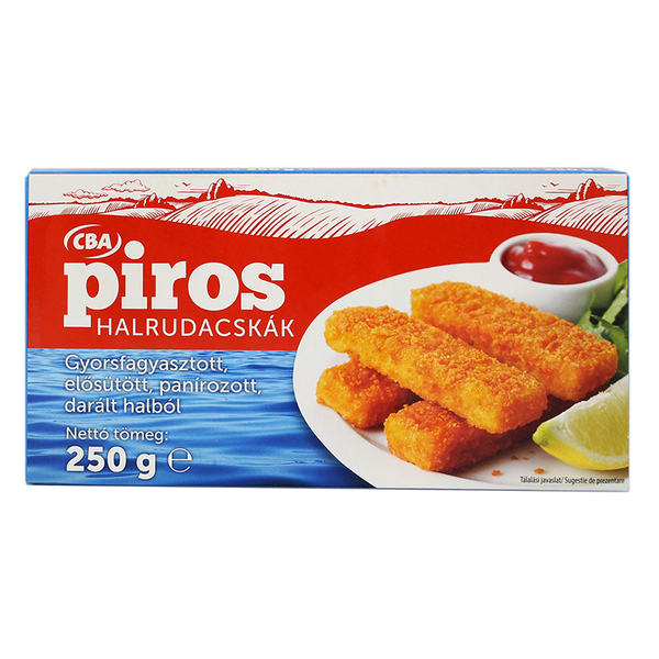 Peste batoane 250g cba piros congelate 8000125