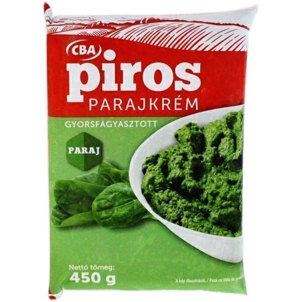 Spanac cba piros 450g tocat congelat 2305122